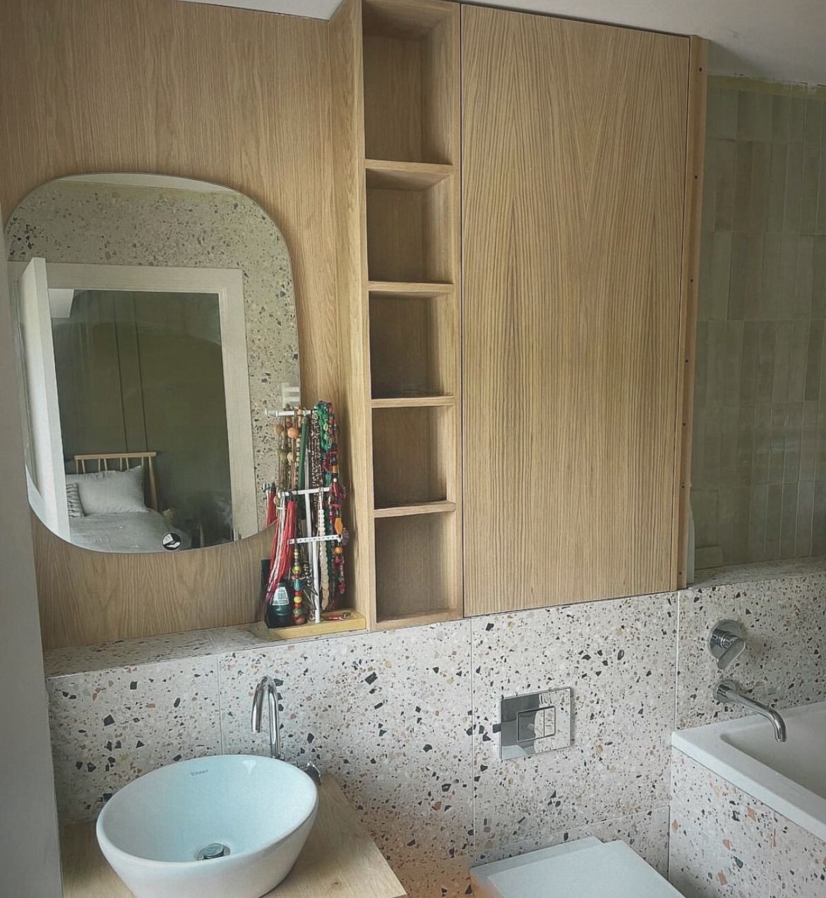 10. Photoshopped Oak bathroom unit