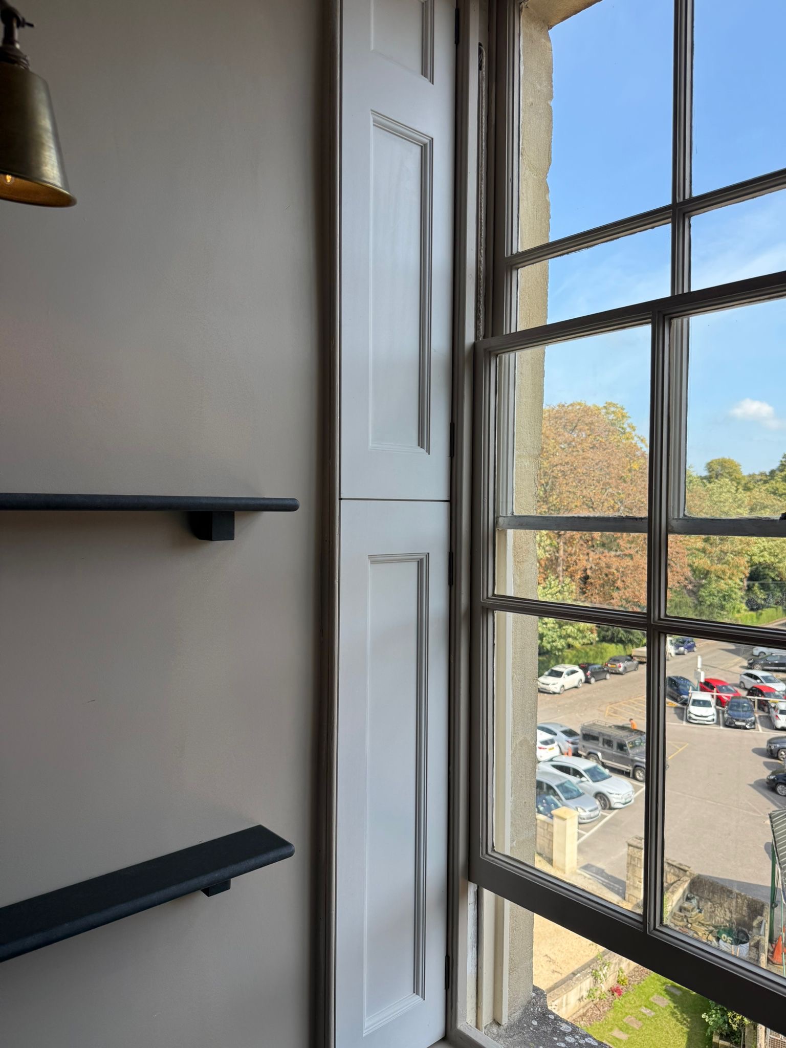 6. Installed Window Shutters